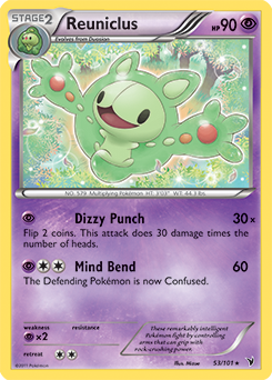 Reuniclus 53/101 Pokémon card from Noble Victories for sale at best price