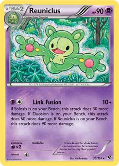 Reuniclus 35/124 Pokémon card from Fates Collide for sale at best price