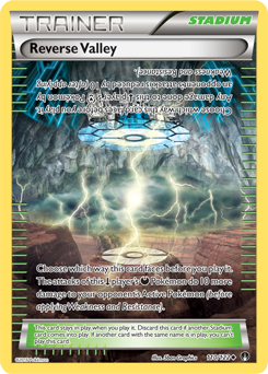 Uncommon Pokémon card Reverse Valley 110/122 from Breakpoint expansion