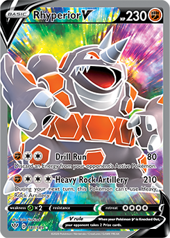 Rhyperior V 181/189 Pokémon card from Darkness Ablaze for sale at best price