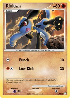 Riolu 117/146 Pokémon card from Legends Awakened for sale at best price