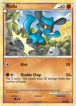 Riolu 60/95 Pokémon card from Unleashed for sale at best price