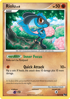 Carte Pokémon Riolu 16/17 de la série POP 8 en vente au meilleur prix