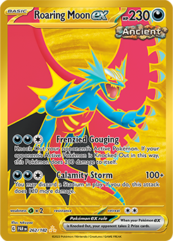 Roaring Moon ex 262/182 Pokémon card from Paradox Rift for sale at best price