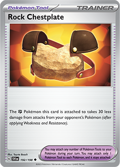 Rock Chestplate 192/198 Pokémon card from Scarlet & Violet for sale at best price