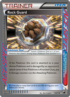 Rock Guard 108/116 Pokémon card from Plasma Freeze for sale at best price