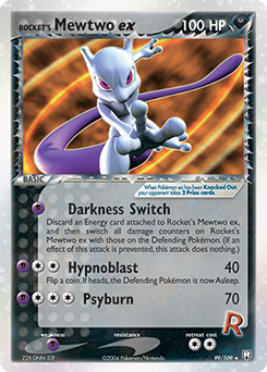 Rocket's Mewtwo EX 99/109 Pokémon card from Ex Team Rocket Returns for sale at best price
