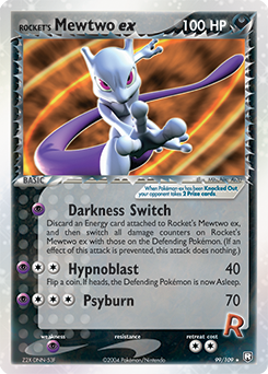 Carte Pokémon Rocket's Mewtwo ex 99/109 de la série Ex Team Rocket Returns en vente au meilleur prix