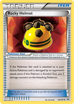 Rocky Helmet 94/101 Pokémon card from Noble Victories for sale at best price