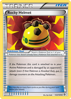 Rocky Helmet 133/149 Pokémon card from Boundaries Crossed for sale at best price