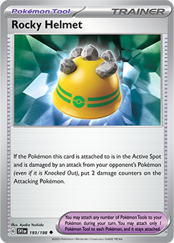 Rocky Helmet 193/198 Pokémon card from Scarlet & Violet for sale at best price