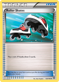 Roller Skates 125/146 Pokémon card from X&Y for sale at best price