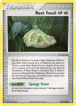 Root Fossil 93/110 Pokémon card from Ex Holon Phantoms for sale at best price