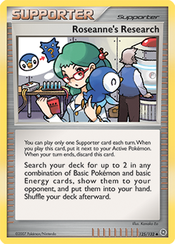 Roseanne's Research 125/132 Pokémon card from Secret Wonders for sale at best price