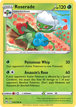 Roserade 015/196 Pokémon card from Lost Origin for sale at best price
