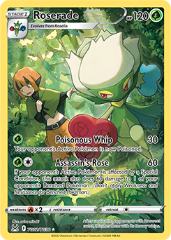 Roserade TG02/TG30 Pokémon card from Lost Origin for sale at best price