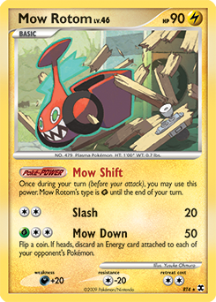 Rotom RT4 Pokémon card from Rising Rivals for sale at best price