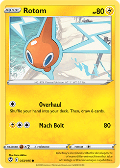 Rotom 053/195 Pokémon card from Silver Tempest for sale at best price
