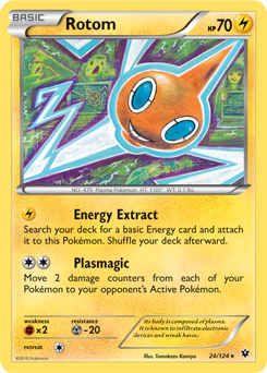 Rotom 24/124 Pokémon card from Fates Collide for sale at best price