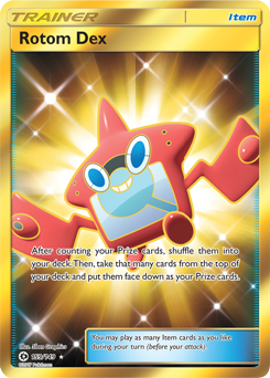 Rotom Dex 159/149 Pokémon card from Sun & Moon for sale at best price