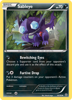 Sableye 44/98 Pokémon card from Ancient Origins for sale at best price