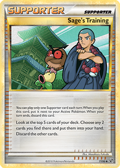 Sage's Training 77/90 Pokémon card from Undaunted for sale at best price