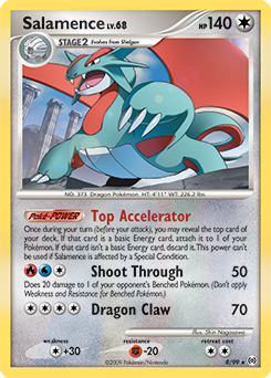 Salamence 8/99 Pokémon card from Arceus for sale at best price