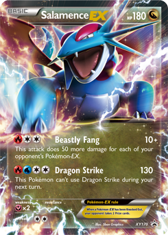 Salamence EX XY170 Pokémon card from XY Promos for sale at best price