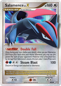 Carte Pokémon Salamence LV.X 98/99 de la série Arceus en vente au meilleur prix