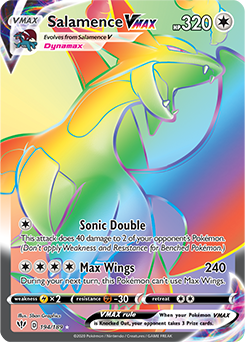 Salamence VMAX 194/189 Pokémon card from Darkness Ablaze for sale at best price