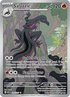 Salazzle 224/217 Pokémon card from Ascended Heroes for sale at best price
