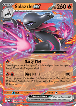 Salazzle ex 16/88 Pokémon card from Perfect Order for sale at best price