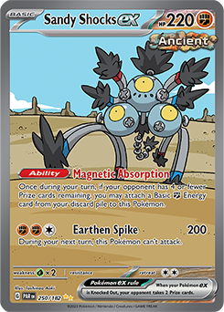 Sandy Shocks ex 250/182 Pokémon card from Paradox Rift for sale at best price