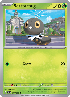 Scatterbug 7/88 Pokémon card from Perfect Order for sale at best price