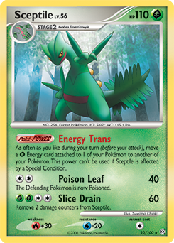 Sceptile 10/100 Pokémon card from Stormfront for sale at best price