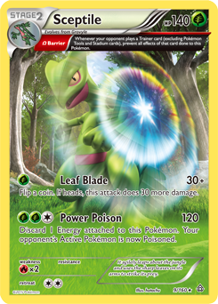 Sceptile 9/160 Pokémon card from Primal Clash for sale at best price