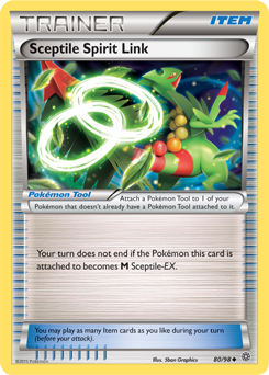 Sceptile Spirit Link 80/98 Pokémon card from Ancient Origins for sale at best price