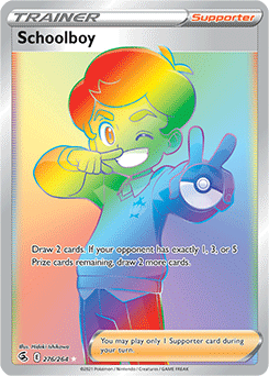 Schoolboy 276/264 Pokémon card from Fusion Strike for sale at best price
