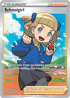 Schoolgirl 262/264 Pokémon card from Fusion Strike for sale at best price