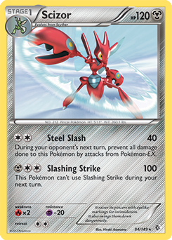Scizor 94/149 Pokémon card from Boundaries Crossed for sale at best price