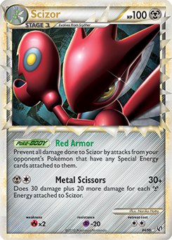 Scizor 84/90 Pokémon card from Undaunted for sale at best price