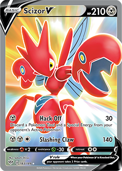 Scizor V 183/189 Pokémon card from Darkness Ablaze for sale at best price