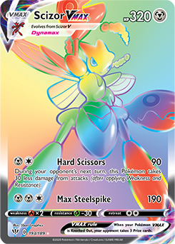 Scizor VMAX 193/189 Pokémon card from Darkness Ablaze for sale at best price