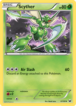 Scyther 4/108 Pokémon card from Dark Explorers for sale at best price