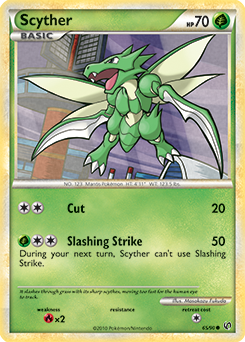 Scyther 65/90 Pokémon card from Undaunted for sale at best price