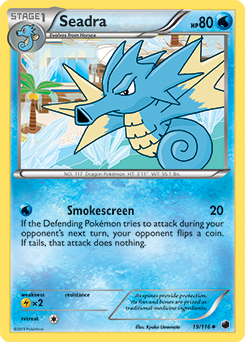 Seadra 19/116 Pokémon card from Plasma Freeze for sale at best price