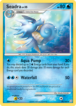 Seadra 70/146 Pokémon card from Legends Awakened for sale at best price