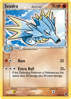 Carte Pokémon Hypocéan 37/101 de la série Ex Île des Dragons en vente au meilleur prix