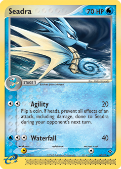 Carte Pokémon Peu commune Hypocéan 40/97 de la série Ex Dragon