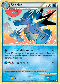 Seadra 40/95 Pokémon card from Unleashed for sale at best price